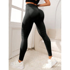 High Waisted Nylon Yoga Leggings For Women