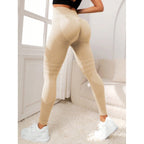 High Waisted Nylon Yoga Leggings For Women