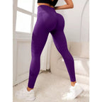 High Waisted Nylon Yoga Leggings For Women
